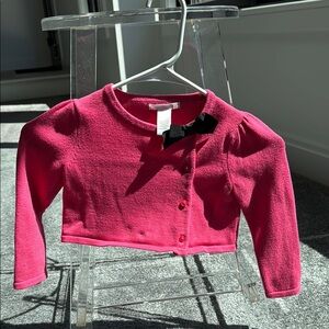 Janie and Jack Pink Knit Sweater